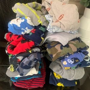 17 fleece zip up footed pajamas 12 months